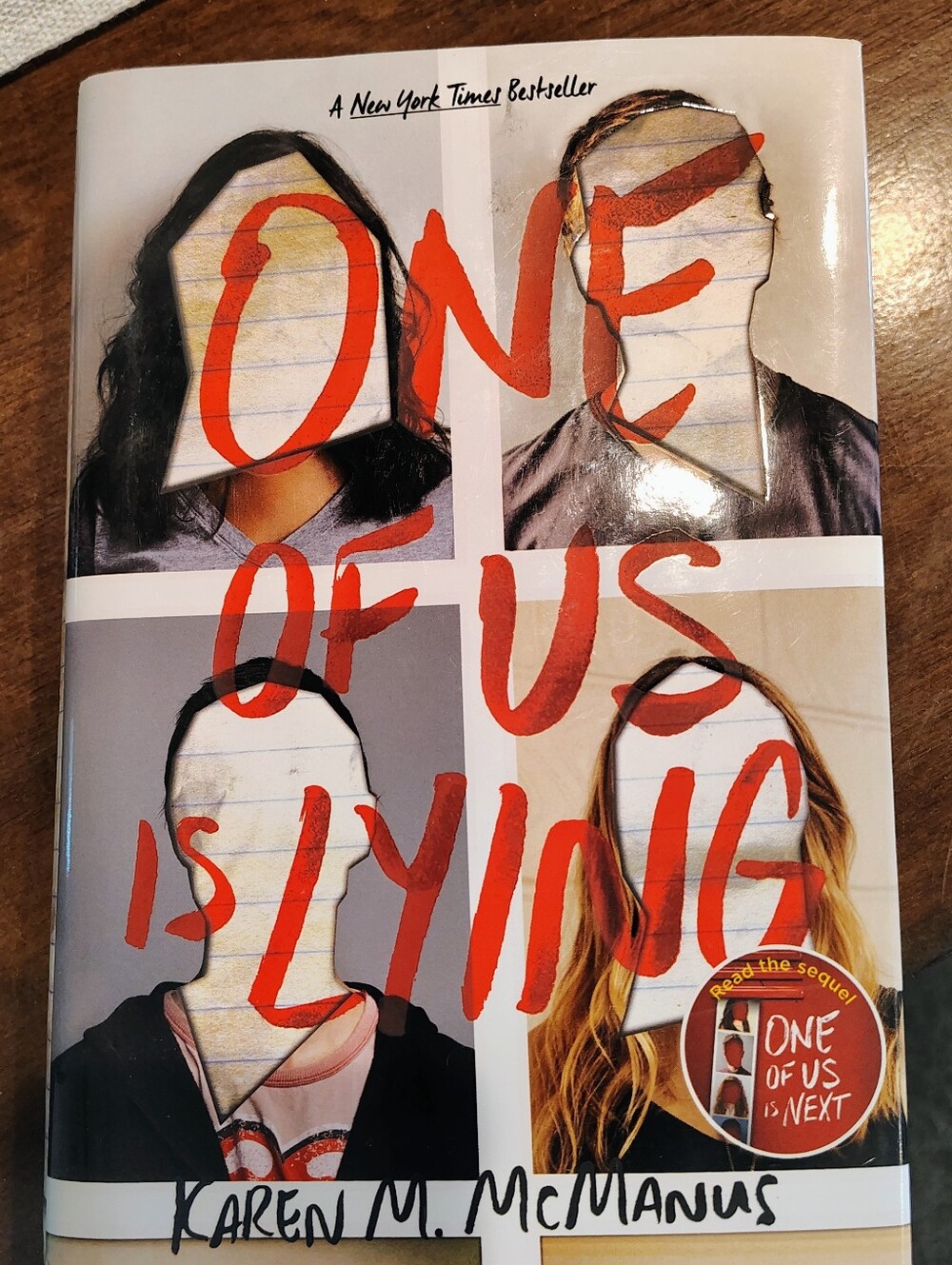 'One of Us Is Lying' Hardback